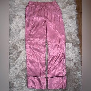 VS PINK satin pajama pants